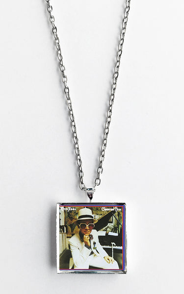 Elton John - Greatest Hits - Album Cover Art Pendant Necklace - Hollee