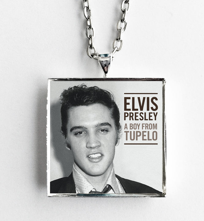 Elvis Presley - A Boy from Tupelo - Album Cover Art Pendant Necklace - Hollee