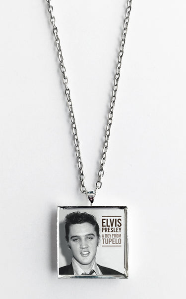 Elvis Presley - A Boy from Tupelo - Album Cover Art Pendant Necklace - Hollee