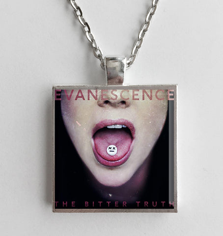 Evanescence - Bitter Truth - Album Cover Art Pendant Necklace