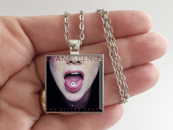 Evanescence - Bitter Truth - Album Cover Art Pendant Necklace
