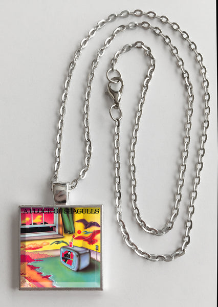 A Flock of Seagulls - Self Titled - Album Cover Art Pendant Necklace