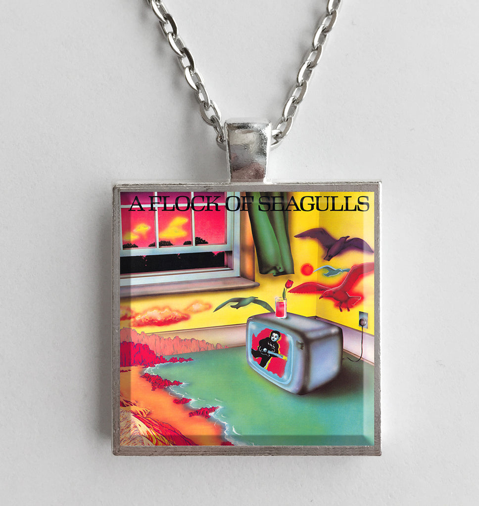 A Flock of Seagulls - Self Titled - Album Cover Art Pendant Necklace