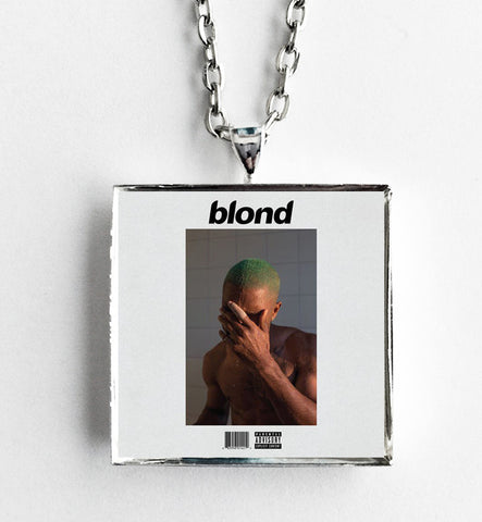 Frank Ocean - Blonde - Album Cover Art Pendant Necklace - Hollee