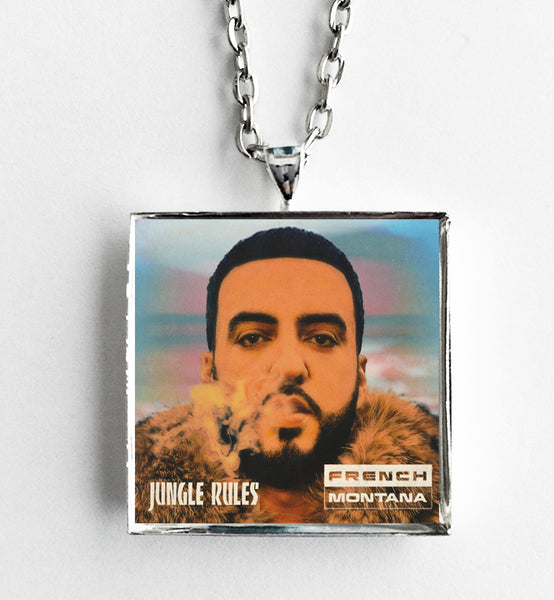 French Montana - Jungle Rules - Album Cover Art Pendant Necklace - Hollee