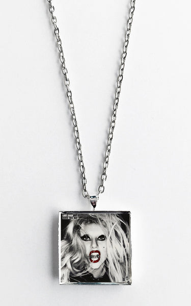 Lady Gaga - Born This Way - Album Cover Art Pendant Necklace - Hollee