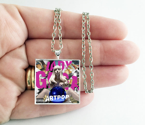 Lady Gaga - Artpop - Album Cover Art Pendant Necklace - Hollee