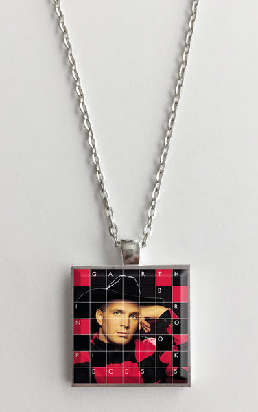 Garth Brooks - In Pieces - Album Cover Art Pendant Necklace