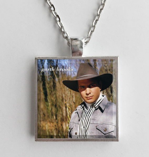 Garth Brooks - Self Titled  - Album Cover Art Pendant Necklace