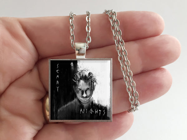 G-Eazy - Scary Nights - Album Cover Art Pendant Necklace - Hollee