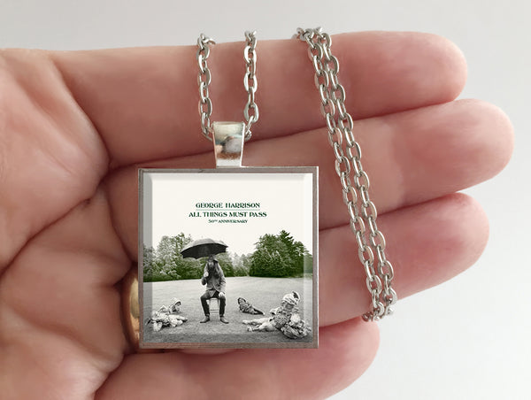 George Harrison - All Things Must Pass - Album Cover Art Pendant Necklace