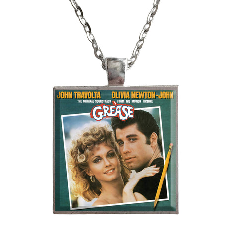 Grease - Movie Soundtrack - Album Cover Art Pendant Necklace