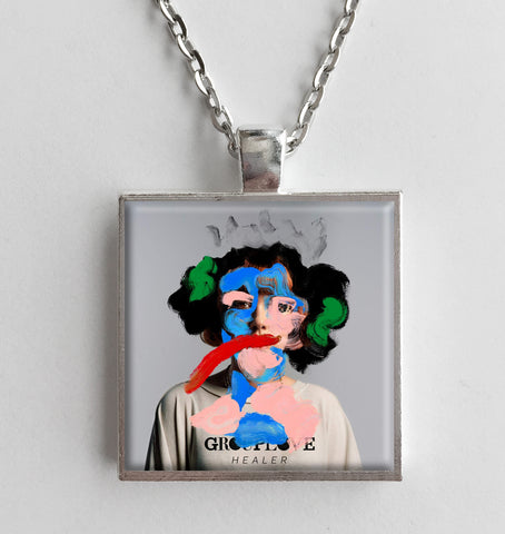 Grouplove - Healer - Album Cover Art Pendant Necklace - Hollee