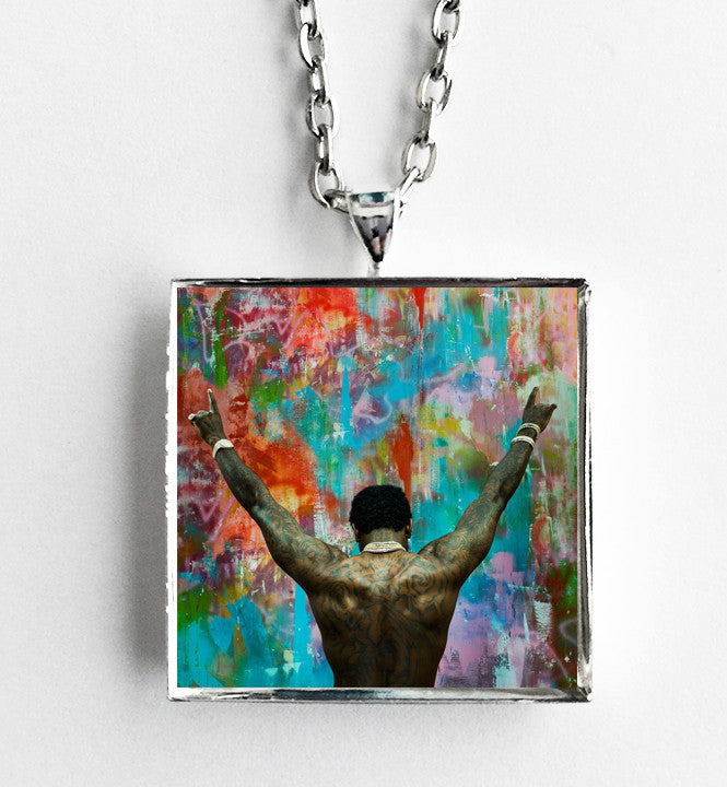 Gucci Mane - Everybody Looking - Album Cover Art Pendant Necklace - Hollee