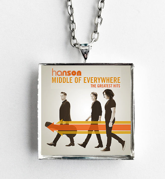 Hanson - Middle of Everywhere - Album Cover Art Pendant Necklace - Hollee