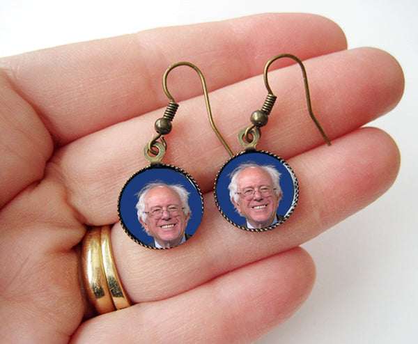 Bernie Sanders for President Campaign Earrings - Hollee