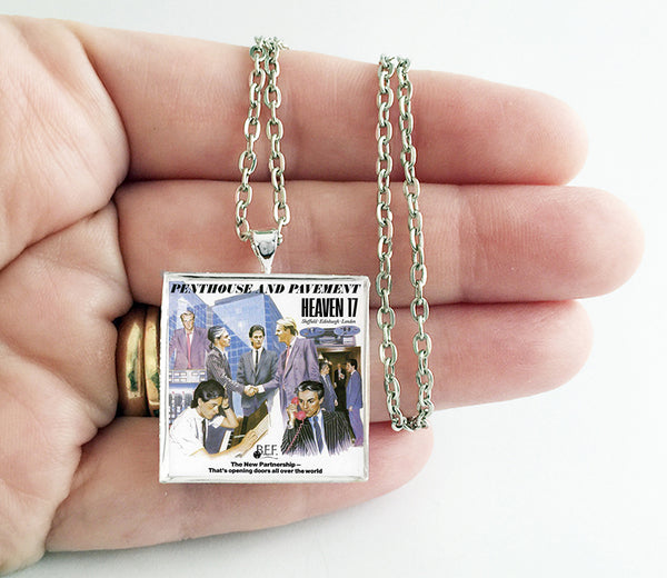 Heaven 17 - Penthouse and Pavement - Album Cover Art Pendant Necklace - Hollee