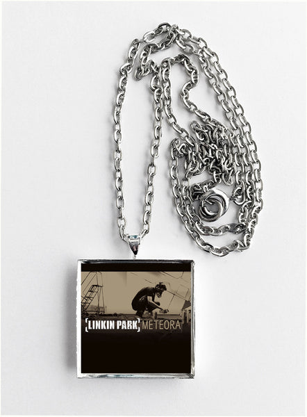 Linkin Park - Meteora - Album Cover Art Pendant Necklace - Hollee