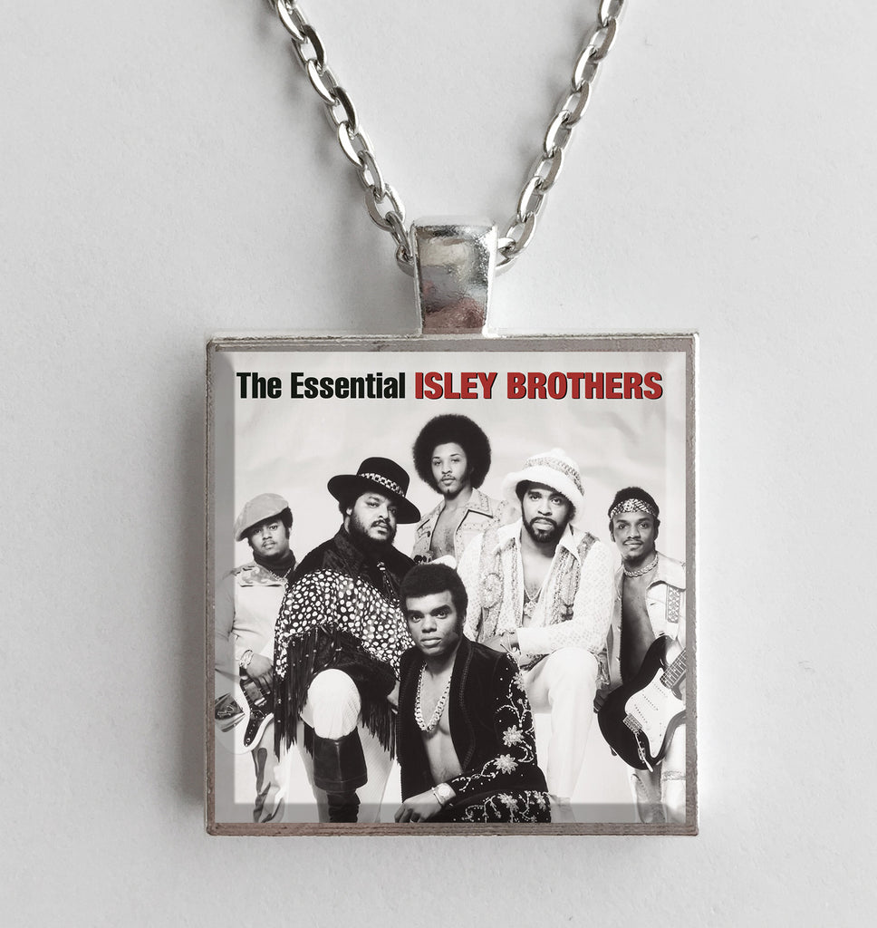 Isley Brothers - The Essential - Album Cover Art Pendant Necklace - Hollee