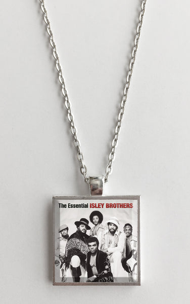 Isley Brothers - The Essential - Album Cover Art Pendant Necklace - Hollee
