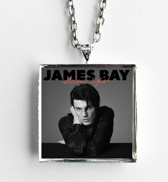 James Bay - Electric Light - Album Cover Art Pendant Necklace - Hollee