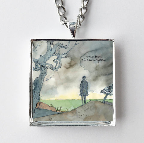 James Blake - The Colour in Anything - Album Cover Art Pendant Necklace - Hollee