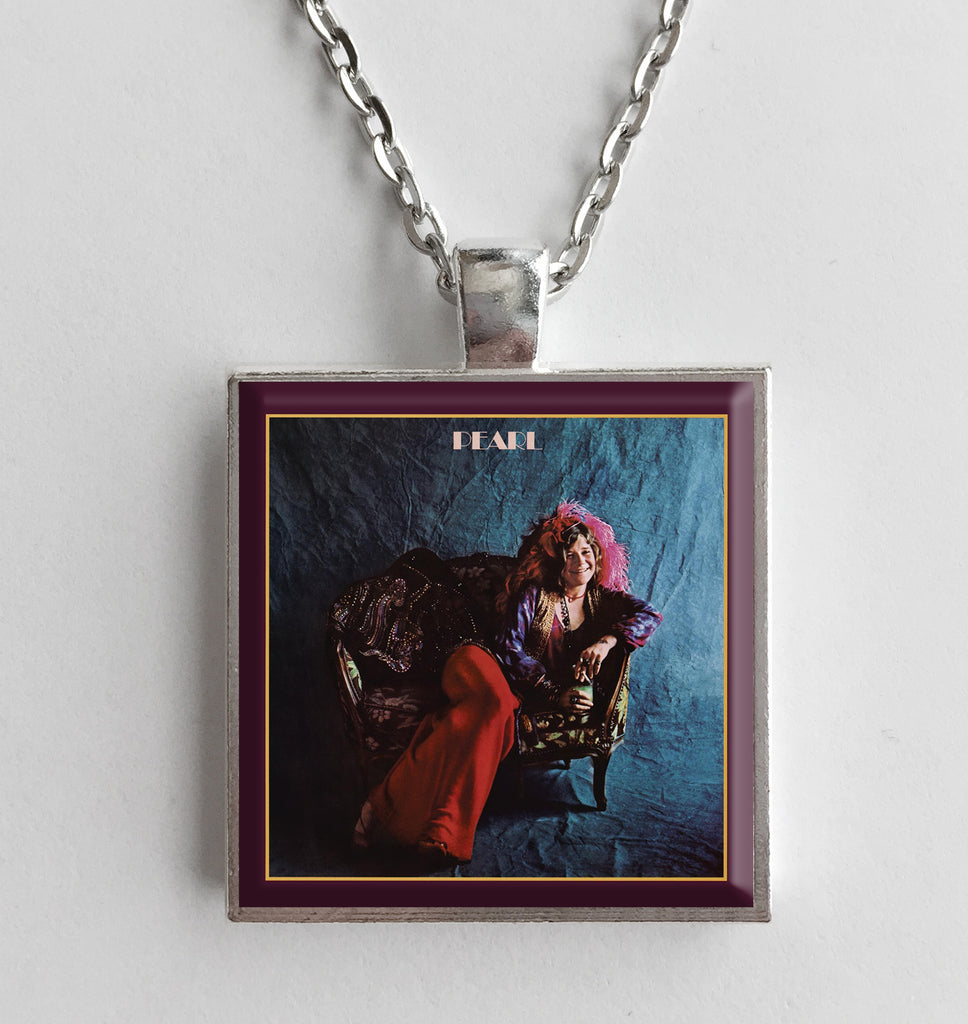 Janis Joplin - Pearl - Album Cover Art Pendant Necklace - Hollee