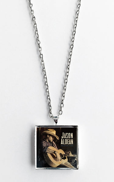 Jason Aldean - Rearview Town - Album Cover Art Pendant Necklace - Hollee