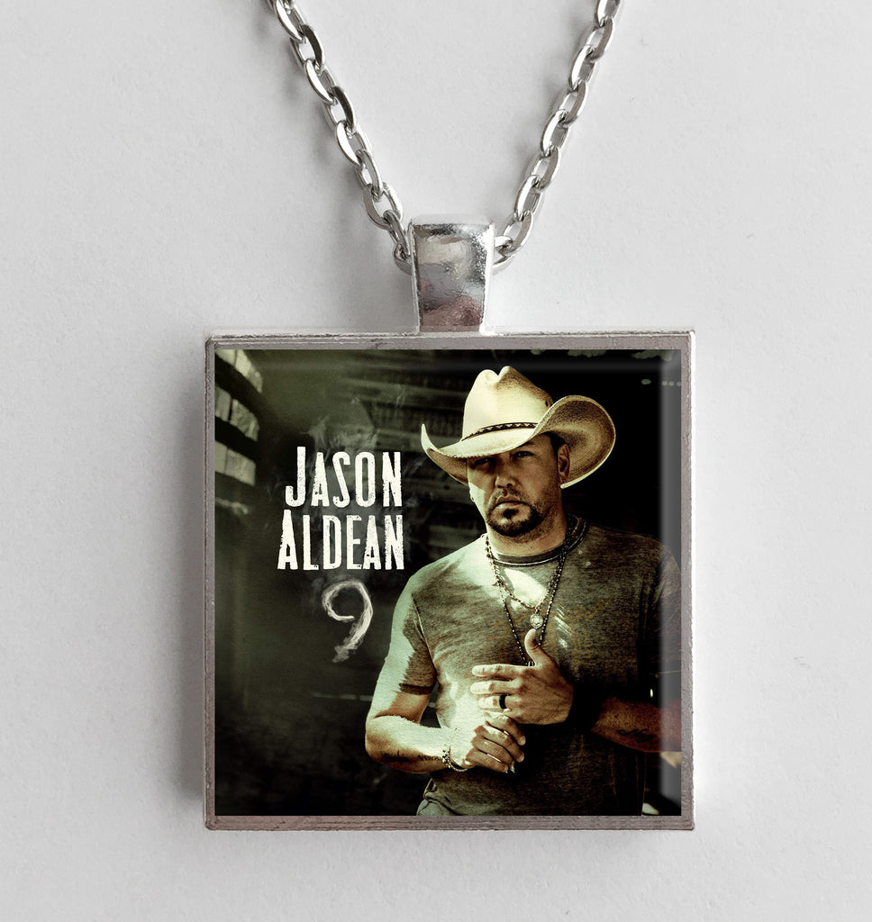 Jason Aldean - 9 - Album Cover Art Pendant Necklace - Hollee