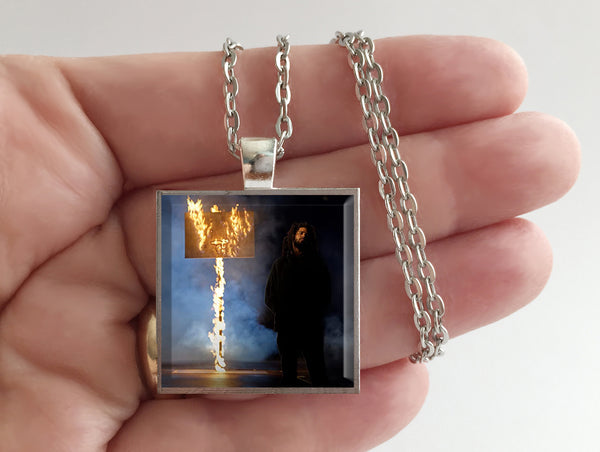 J. Cole - Off Season - Album Cover Art Pendant Necklace