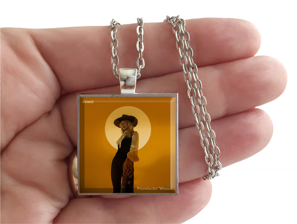 Jewel - Freewheelin' Woman - Album Cover Art Pendant Necklace