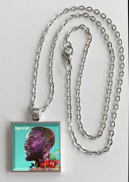 John Legend - Bigger Love - Album Cover Art Pendant Necklace - Hollee