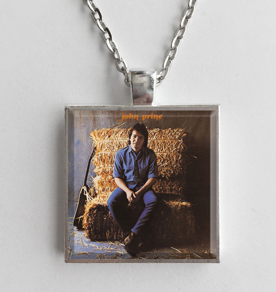 John Prine - Self Titled - Album Cover Art Pendant Necklace