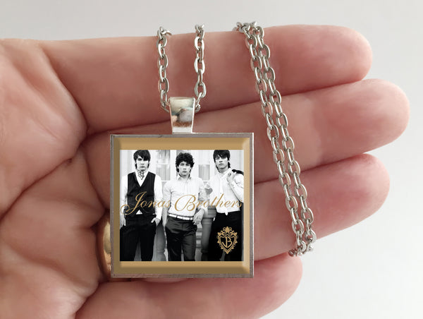 Jonas Brothers - Self Titled - Album Cover Art Pendant Necklace - Hollee