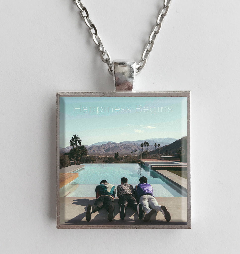Jonas Brothers - Happiness Begins - Album Cover Art Pendant Necklace - Hollee