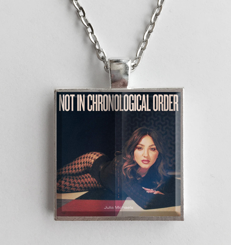 Julia Michaels - Not in Chronological Order - Album Cover Art Pendant Necklace