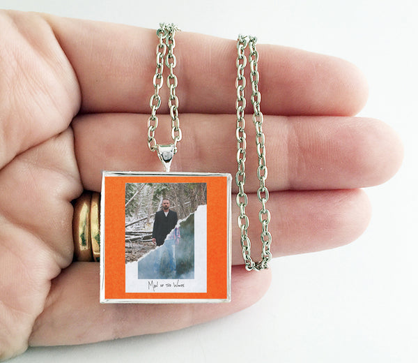 Justin Timberlake - Man of the Woods - Album Cover Art Pendant Necklace - Hollee