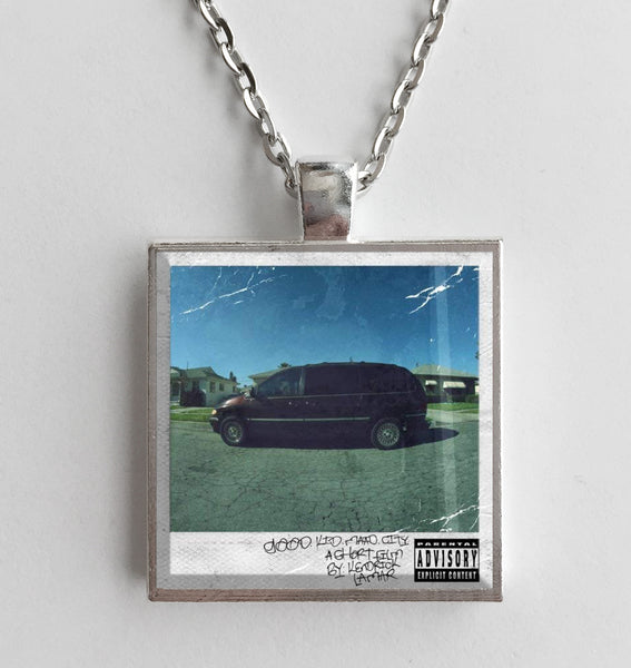 Kendrick Lamar - good kid, m.A.A.d city - Album Cover Art Pendant Necklace