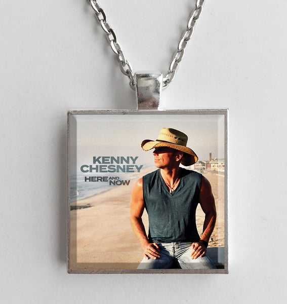 Kenny Chesney - Here and Now - Album Cover Art Pendant Necklace - Hollee