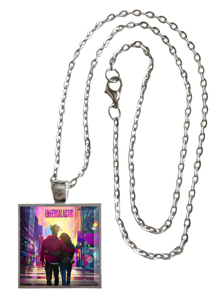Kid Cudi - Entergalactic - Album Cover Art Pendant Necklace