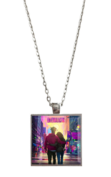 Kid Cudi - Entergalactic - Album Cover Art Pendant Necklace