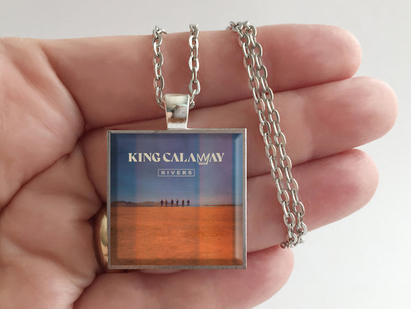 King Calaway - Rivers - Album Cover Art Pendant Necklace - Hollee
