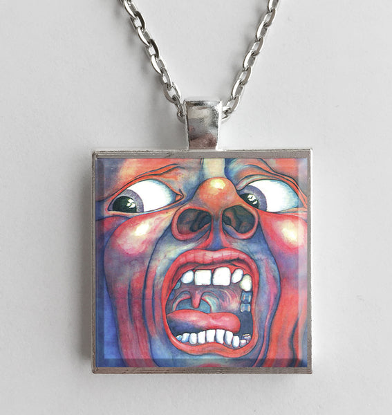 King Crimson - In the Court of the Crimson King - Album Cover Art Pendant Necklace - Hollee