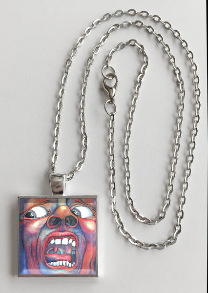King Crimson - In the Court of the Crimson King - Album Cover Art Pendant Necklace - Hollee
