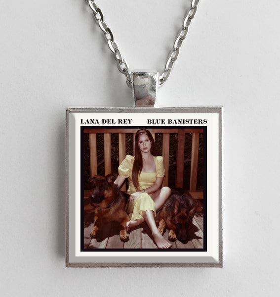 Lana Del Rey - Blue Banisters - Album Cover Art Pendant Necklace