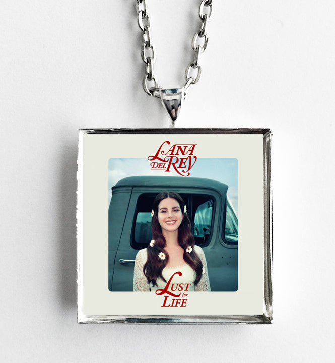 Lana Del Rey - Lust For Life - Album Cover Art Pendant Necklace - Hollee