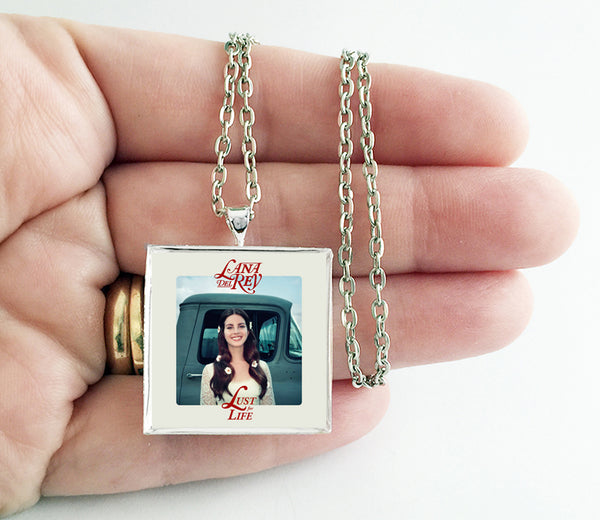 Lana Del Rey - Lust For Life - Album Cover Art Pendant Necklace - Hollee