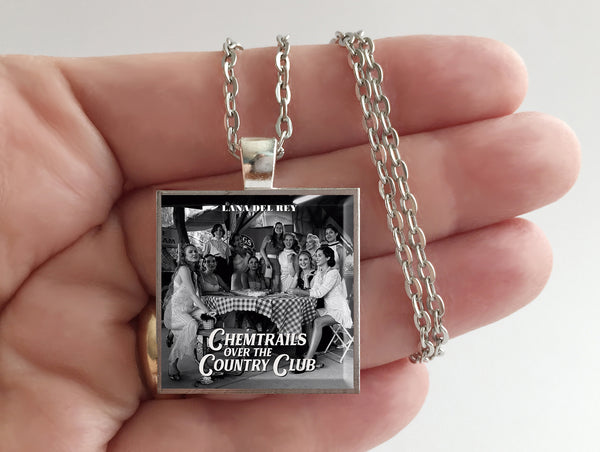 Lana Del Rey - Chemtrails Over the Country Club - Album Cover Art Pendant Necklace