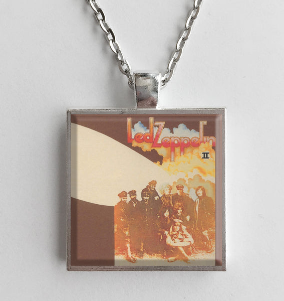 Led Zeppelin - II - Album Cover Art Pendant Necklace - Hollee