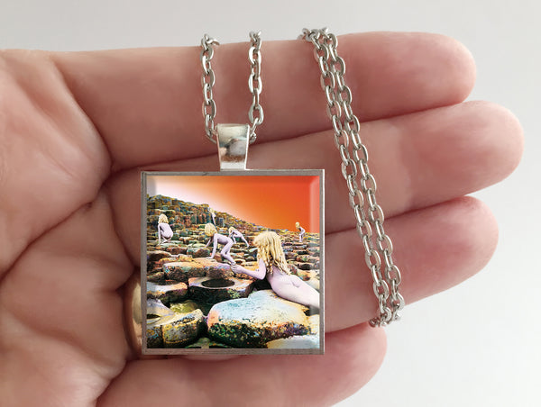 Led Zeppelin - Houses of the Holy - Album Cover Art Pendant Necklace - Hollee